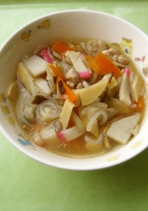 ★新発田市保育園給食★小煮物（のっぺ）-レシピのメイン写真