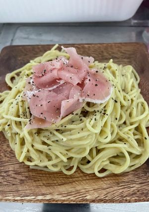 アボカドクリームの冷製パスタ-レシピのメイン写真