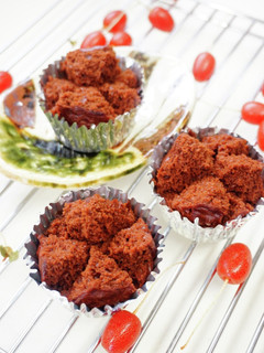 しっ〜とり美味しい♡チョコ蒸しケーキ -レシピのメイン写真