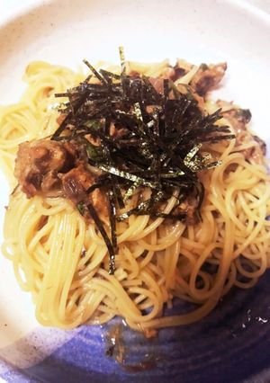 混ぜるだけ!鯖缶パスタ-レシピのメイン写真