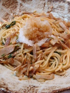 ベーコンと大葉のポン酢パスタ-レシピのメイン写真