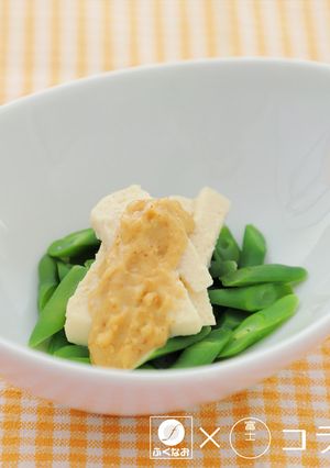 いんげんとチキンのごま味噌マヨ和え-レシピのメイン写真