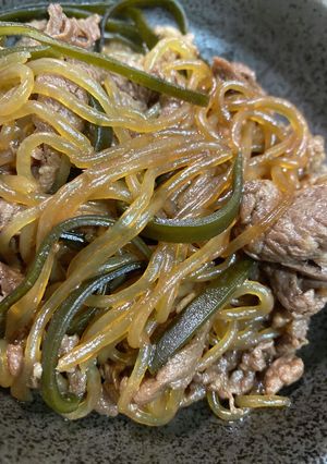牛肉しぐれ煮in出汁昆布入り-レシピのメイン写真