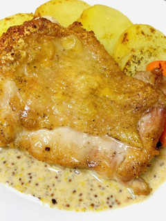油の跳ねない皮パリパリチキンソテー-レシピのメイン写真