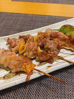 豚キムチの串焼き(焼き鳥風)-レシピのメイン写真