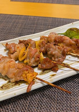豚キムチの串焼き(焼き鳥風)-レシピのメイン写真