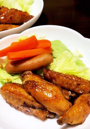 手羽中の甘辛揚げ-レシピのメイン写真