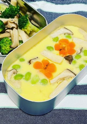 メスティン茶碗蒸し-レシピのメイン写真