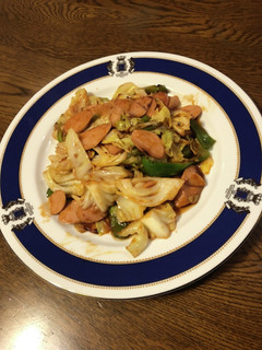魚肉ソーセージ簡単炒めもの-レシピのメイン写真