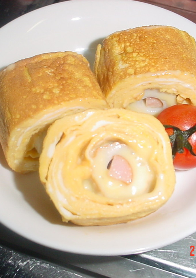 ★ちくわ巻き巻き卵焼き★-レシピのメイン写真