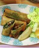 ☆いわしの蒲焼き缶で簡単春巻き