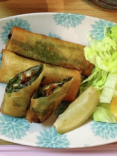 ☆いわしの蒲焼き缶で簡単春巻き-レシピのメイン写真