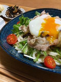 冷しゃぶうどん-レシピのメイン写真