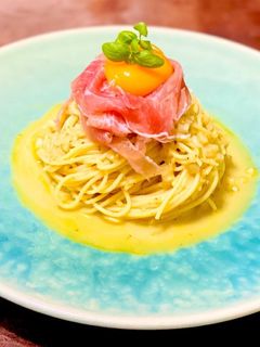生ハムの冷製ジェノベーゼパスタ-レシピのメイン写真