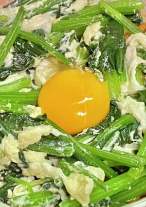 ほうれん草納豆・バター風味-レシピのメイン写真
