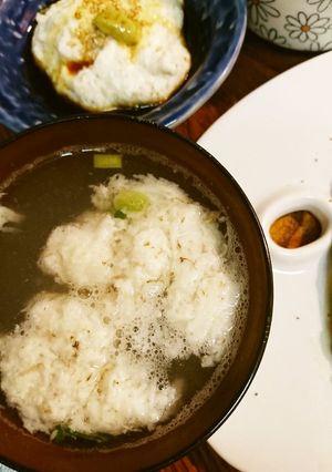 大和芋お吸い物-レシピのメイン写真