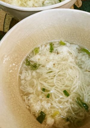 大和芋お吸い物素麺-レシピのメイン写真