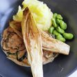 チコリーソテーをブルーチーズソースで