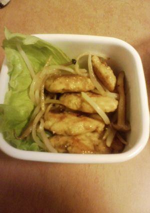 鶏の照り焼き風ハンバーグ-レシピのメイン写真