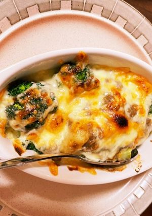 残ったカレールーで 簡単マヨチーズ焼き-レシピのメイン写真