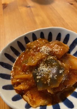 ピリ辛！コク旨トマトキムチ煮-レシピのメイン写真