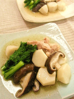 鶏と里芋の柚子こしょう煮-レシピのメイン写真