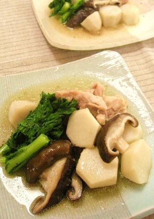 鶏と里芋の柚子こしょう煮-レシピのメイン写真