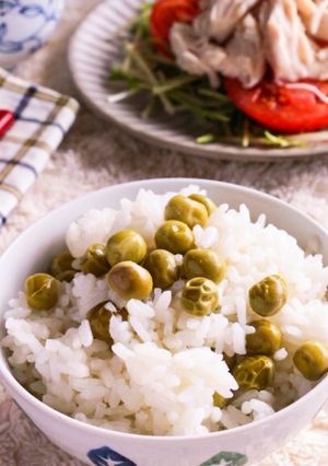炊飯器で簡単！ふっくら美味しい豆ごはん-レシピのメイン写真