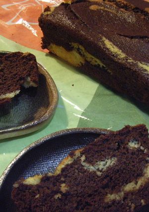 早!粉不要!おからでマーブルチョコケーキ-レシピのメイン写真