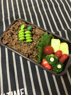 男子高校生弁当5/25焼肉弁当-レシピのメイン写真