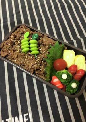 男子高校生弁当5/25焼肉弁当-レシピのメイン写真