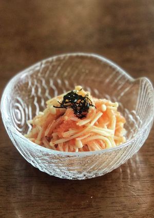 ☆調味料要らず☆えのき明太-レシピのメイン写真
