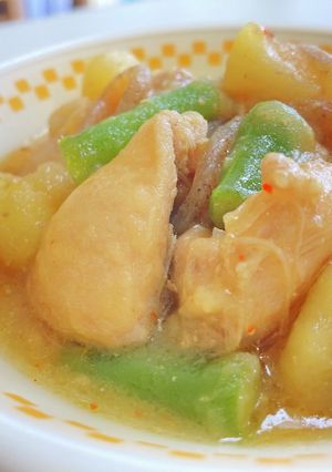 鶏肉のピリ辛煮☆給食メニュー-レシピのメイン写真
