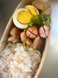 煮卵弁当-レシピのメイン写真