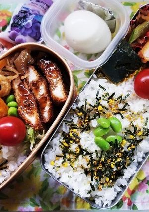 チキンカツ弁当(5.25)-レシピのメイン写真
