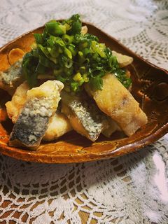 簡単!鯵の竜田揚げ!ネギ塩だれ-レシピのメイン写真
