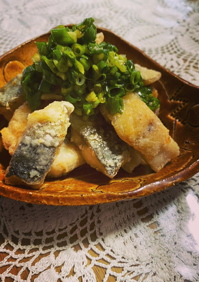 簡単！鯵の竜田揚げ！ネギ塩だれ-レシピのメイン写真