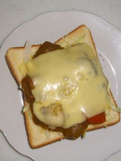 カレーの次の日簡単チーズカレートースト-レシピのメイン写真