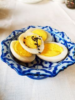 納豆のたれを活用!かんたん味付け玉子-レシピのメイン写真