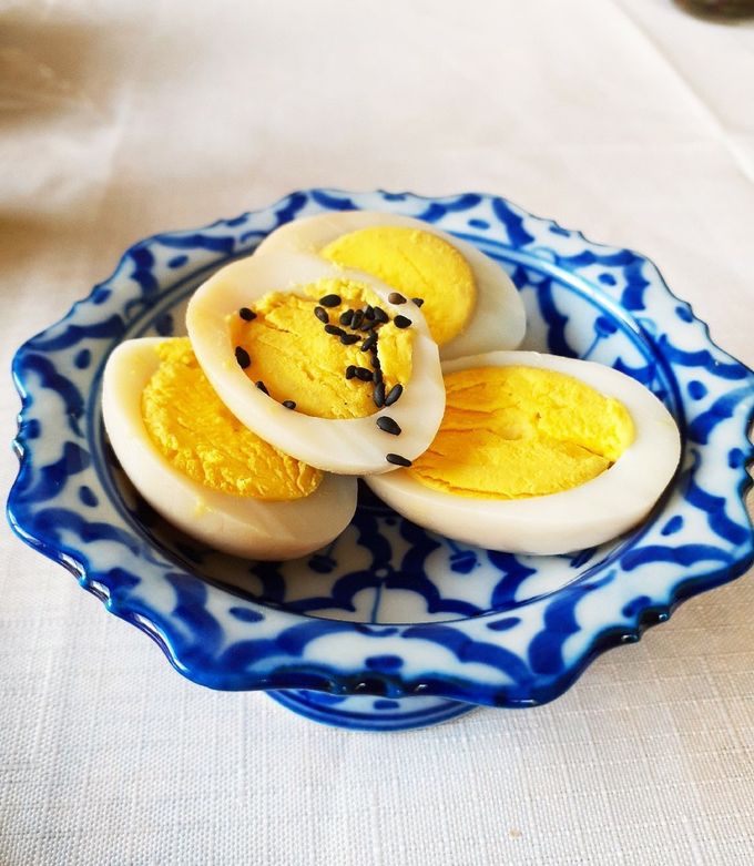 納豆のたれを活用！かんたん味付け玉子-レシピのメイン写真
