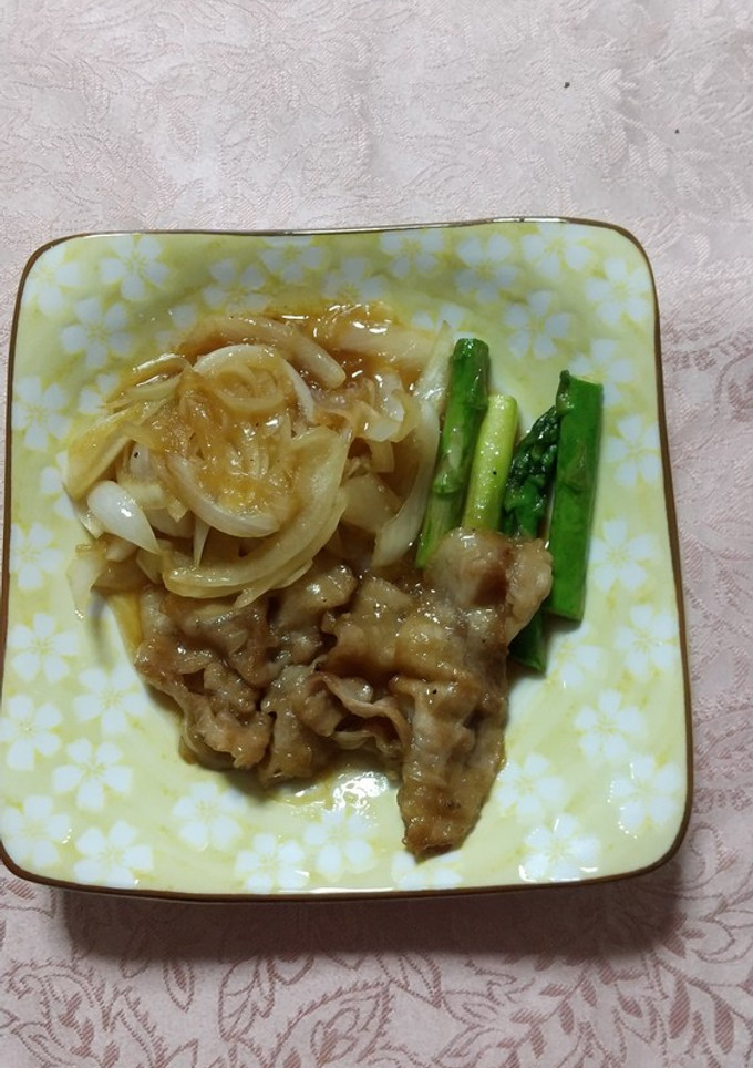 豚のしょうが焼き-レシピのメイン写真
