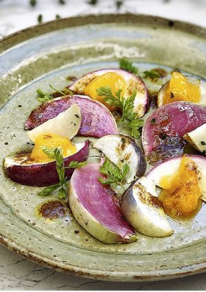 焼き野菜、デーツドレッシング-レシピのメイン写真