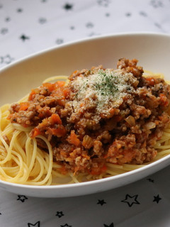 とっても簡単で本格的!ミートソースパスタ-レシピのメイン写真