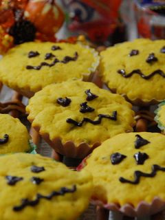 レンジで簡単★かぼちゃ蒸しパン-レシピのメイン写真