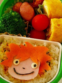 *キャラ弁*ポニョ弁当♡-レシピのメイン写真