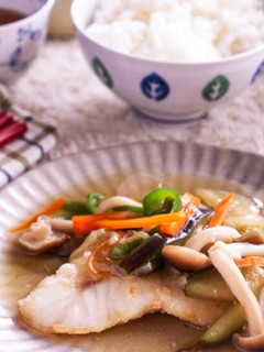 白身魚のお野菜あんかけ-レシピのメイン写真