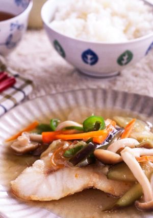 白身魚のお野菜あんかけ-レシピのメイン写真