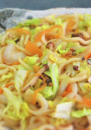 明太いわしの焼きうどん-レシピのメイン写真