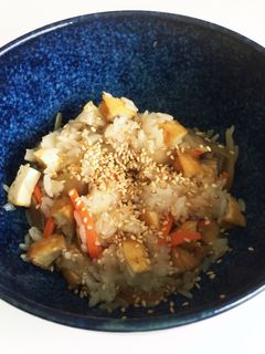 おこわ風?きんぴらご飯-レシピのメイン写真