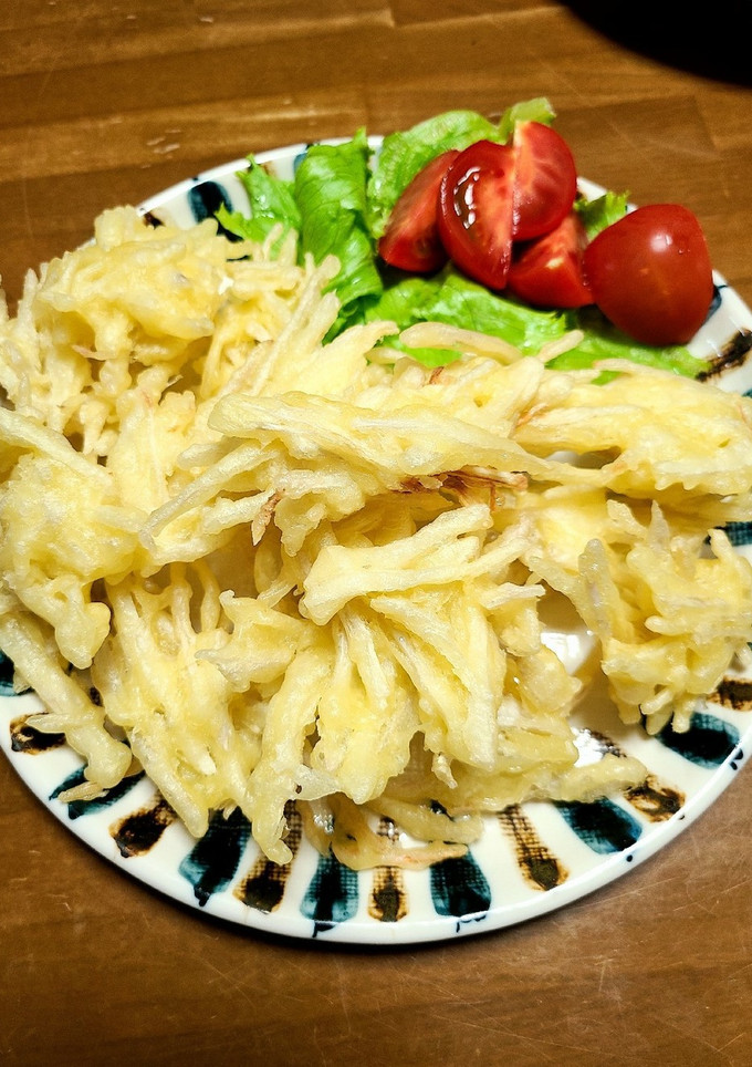 新生姜のかき揚げ-レシピのメイン写真